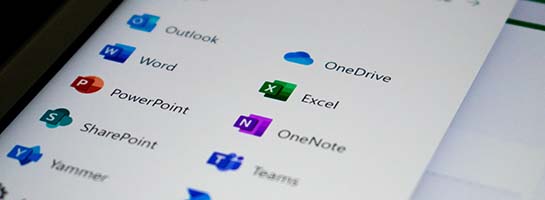 Image of the microsoft icons