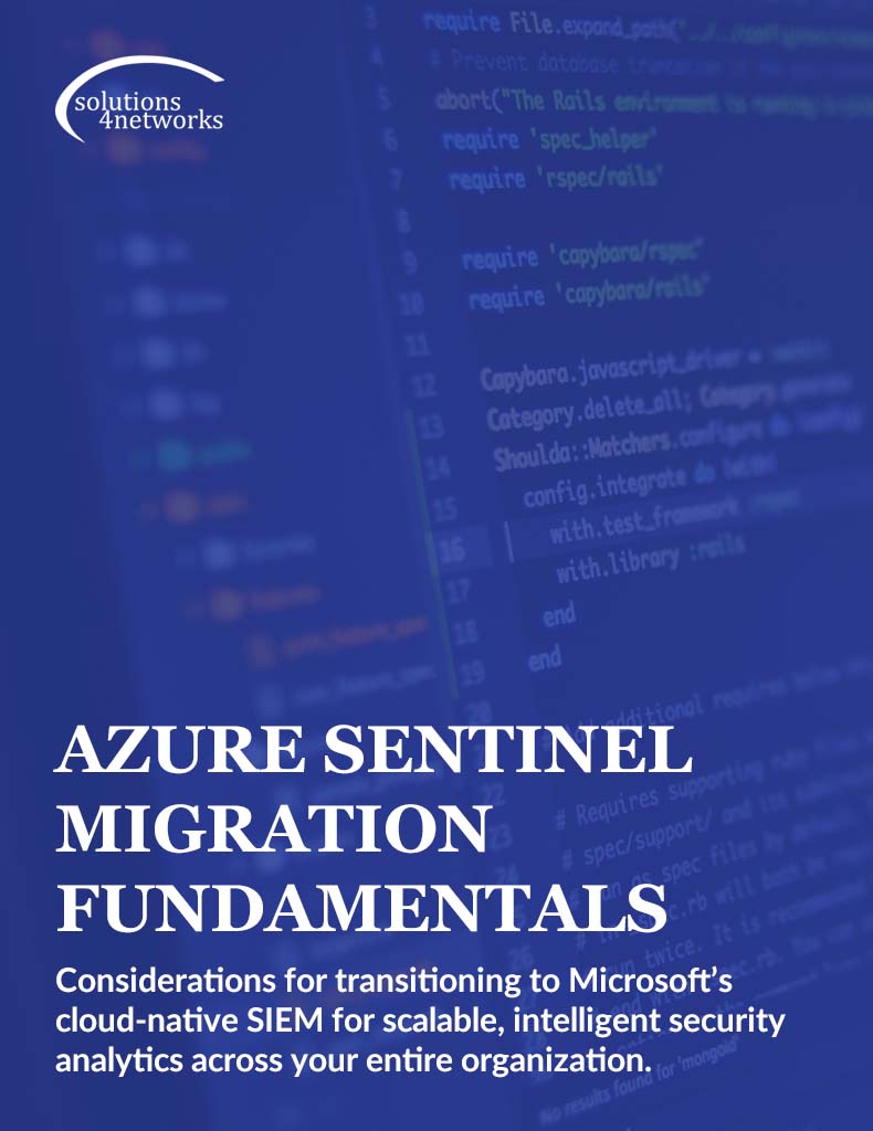 Azure Sentinel Migration Fundamentals